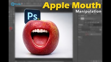 Appelmondmanipulatie in Photoshop: 2 minuten