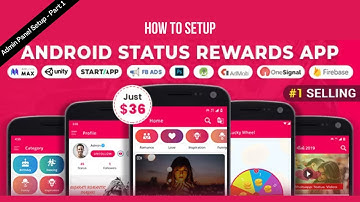 How to setup Android Status App With Reward Point| Admin Panel Setup | Easy Tutorial | Part 1 | 2022