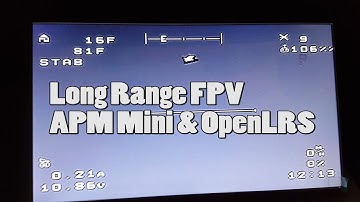 Long Range FPV APM Mini & OpenLRS