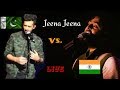 Jeena Jeena | Arijit Singh and Atif Aslam | India and Pakistan | Live | Full Video | Soulful | HD