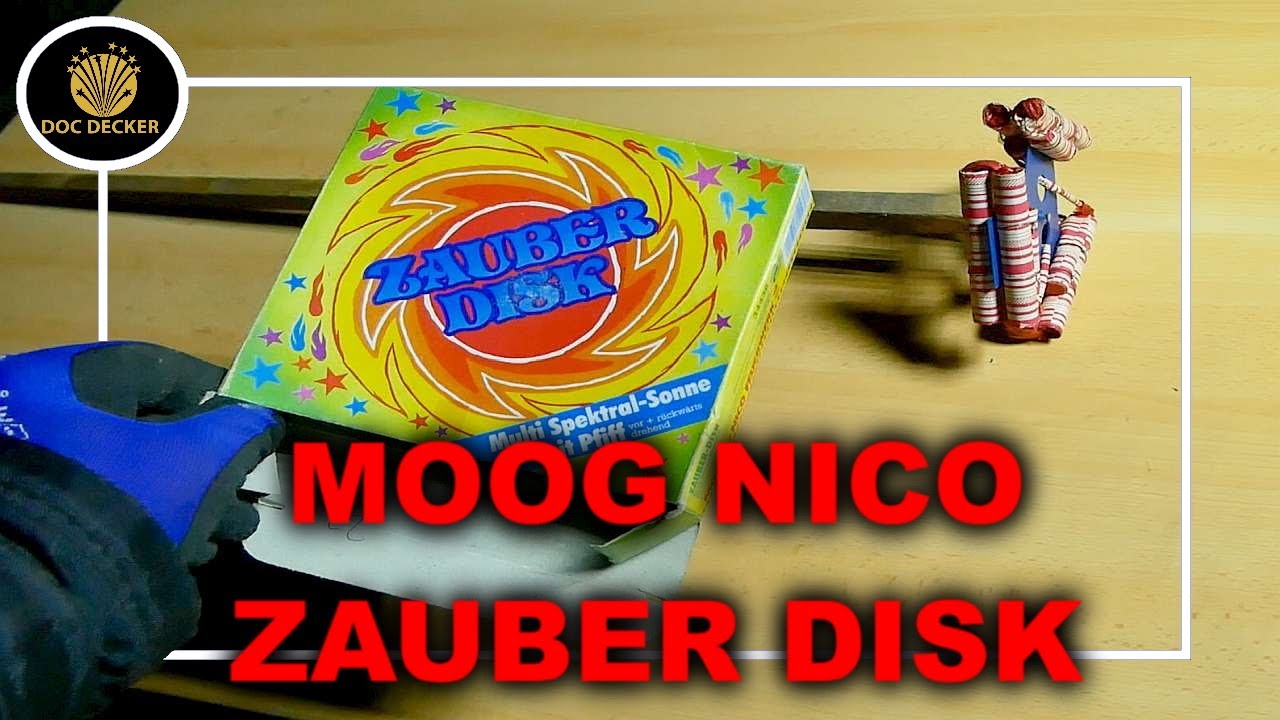 Raritäten Old Stuff: Moog Nico Zauber Disk - Sonne mit Richtungswechsel und Pfiff