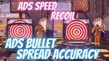What is ADS Speed, Recoil, ADS Bullet Accuracy | Call of Duty Mobile Season 9 | Tips and Tricks