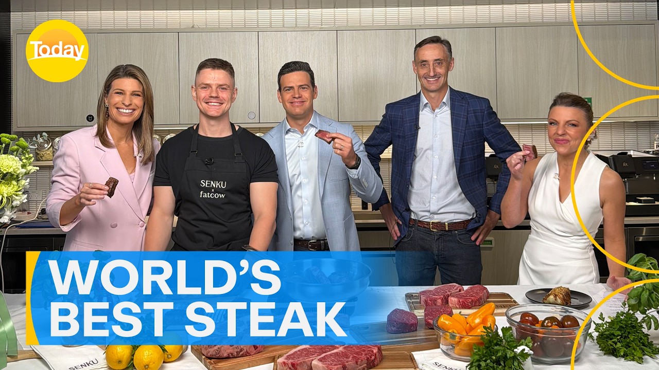 Aussie Wagyu crowned world’s best steak | 9 News Australia