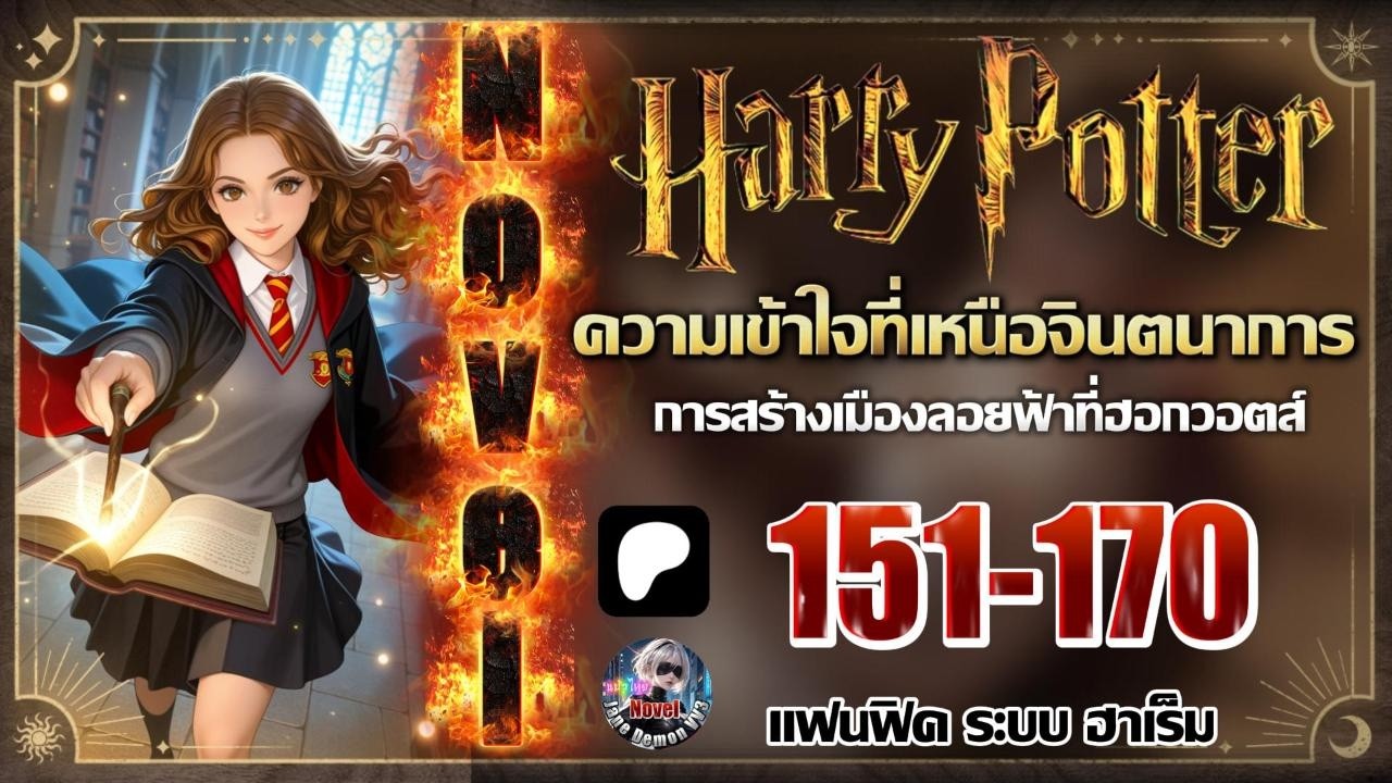 นิยายฮอกวอตส์:ความเข้าใจที่เหนือจินตนาการ:การสร้างเมืองลอยฟ้าที่ฮอกวอตส์ 151-170 ✨โดเนท✨