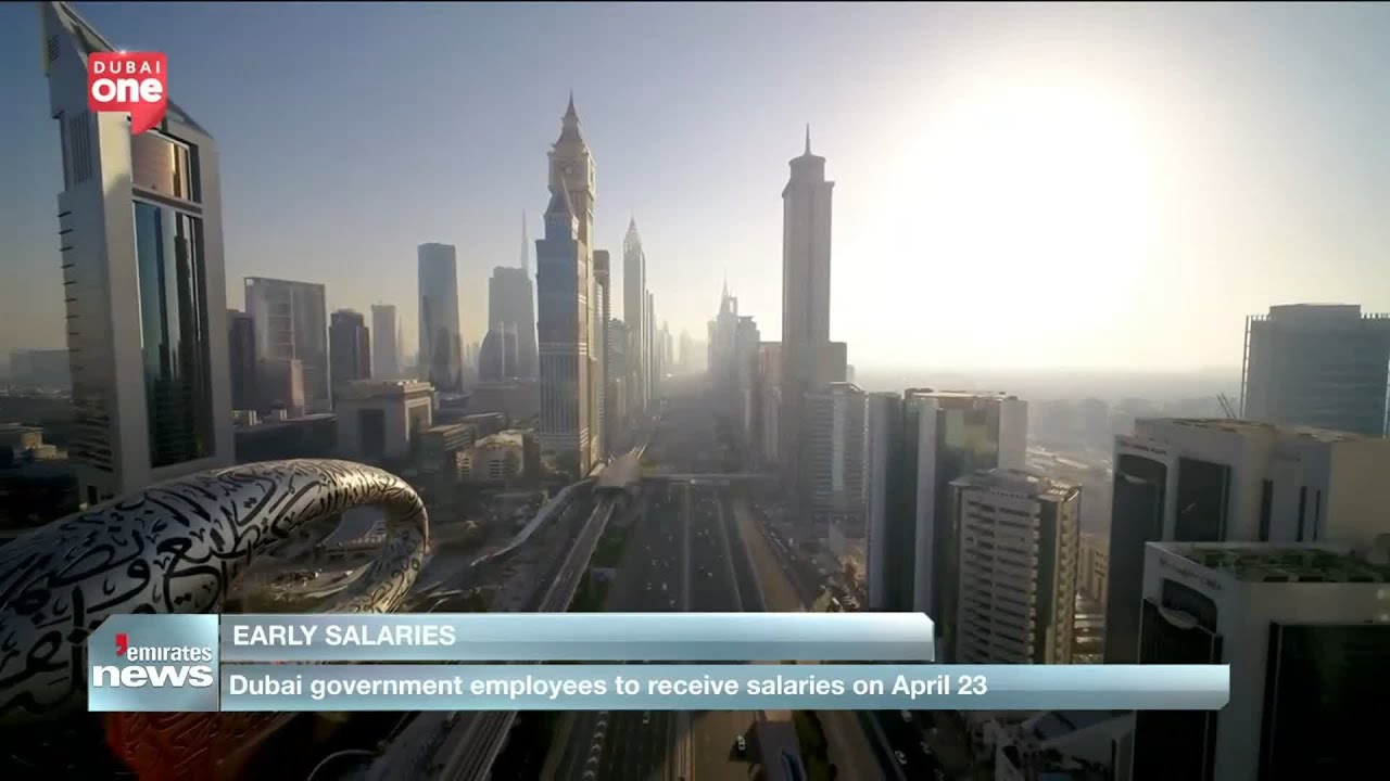 Government employees across Dubai will receive their salaries early this month