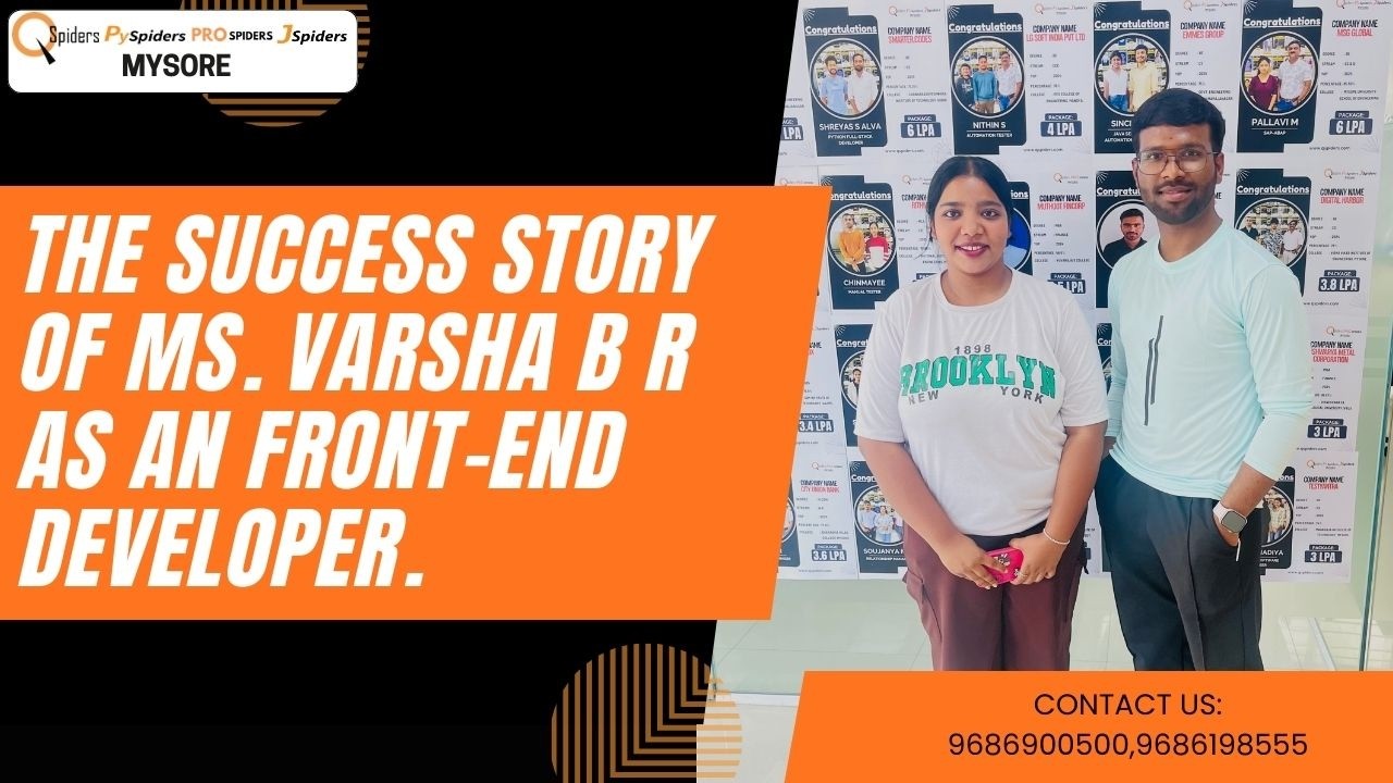 The Success Story of Ms. varsha B R as an Front-End Developer. - YouTube