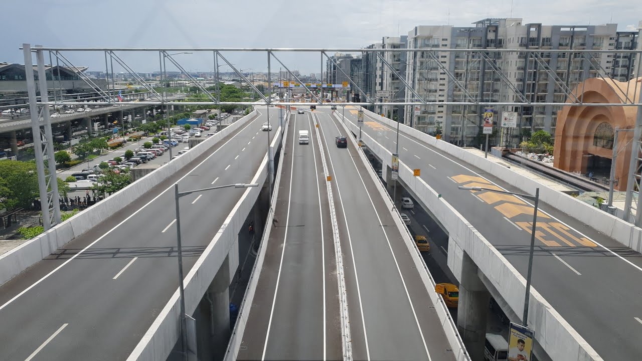 NAIA Expressway from Runway Manila