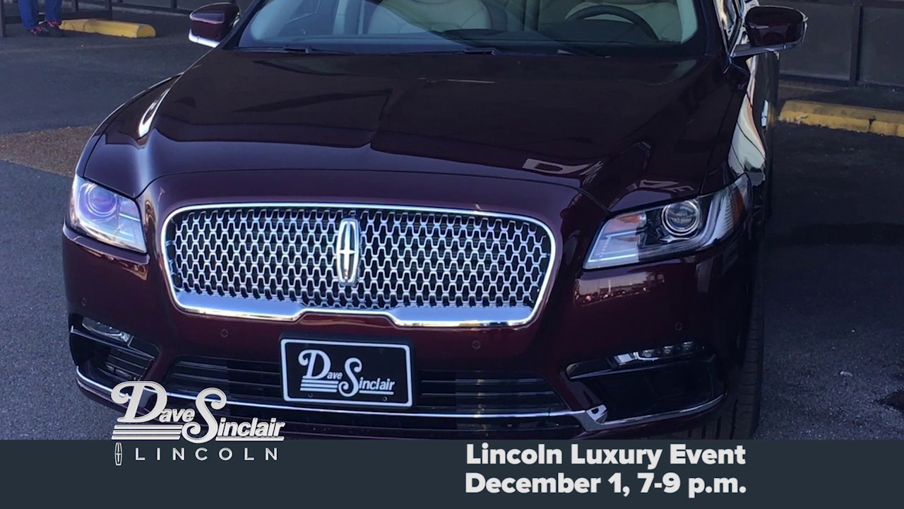 Dave Sinclair Lincoln St. Peters Lincoln Continental Premiere Party