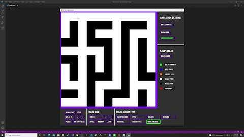 MAZE generator