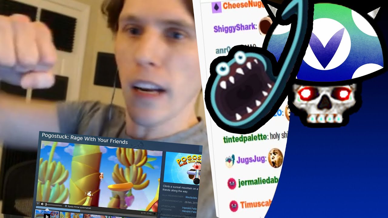 [Vinesauce] Joel The Jerma Pogo Challenge Incident YouTube