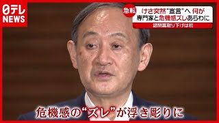 突然の“緊急事態宣言”へ方針転換…政府と専門家の危機感に“ズレ”（2021年5月14日放送「news every.」より）