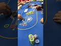 Two players in the game , the one player miss the flush , hit two pairs win the big pot