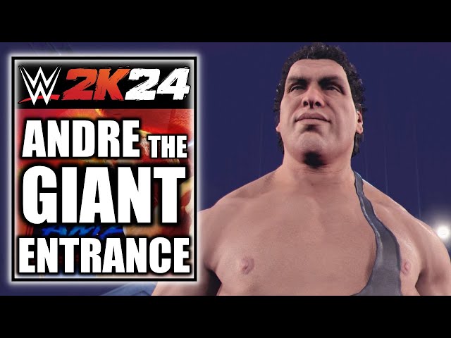 WWE アンドレ・ザ・ジャイアント WWE 2K24 Andre the Giant Entrance Cinematic - YouTube