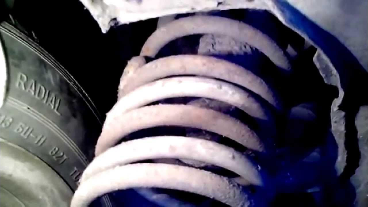 Как поменять пружины ваз 2105 Усиленные задние пружины на ваз классика. Reinforced rear springs for VAZ classi