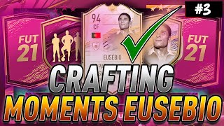 WE CRAFTED MOMENTS EUSEBIO BY OPENING PACKS! INSANE FUTTIES PACKS! FIFA 21 PACK TO GLORY! EPISODE 3