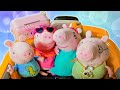 Kindervideo mit Familie Wutz. 2 Folgen am Stück. Spaß mit Peppa und Schorsch.