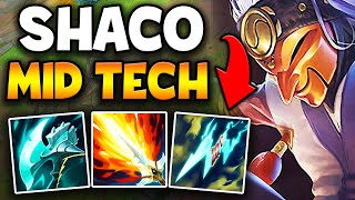 I PULLED OUT MY SECRET SHACO MID BUILD! (IT&#39;S ACTUALLY OP)