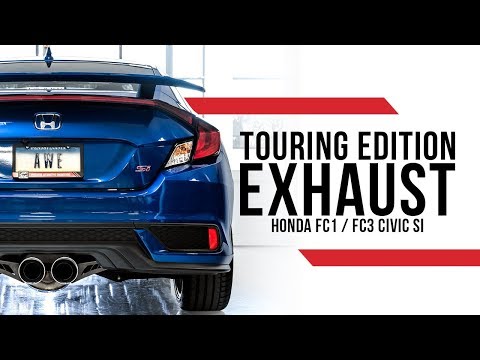 AWE Touring Edition Exhaust for the Honda FC1/FC3 Civic Si