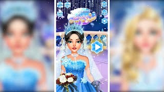 Ice Princess Wedding Dress Up Stylist screenshot 5