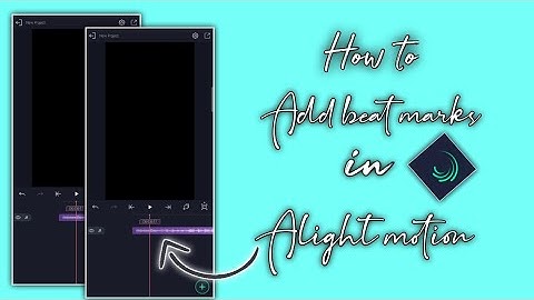 How to add beat marks in Alight motion||Alight motion video editing in Telugu