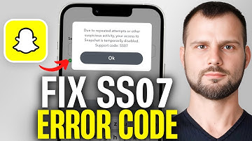How to Fix Snapchat SS07 Error Code – Complete Tutorial 2025 📲❌✅