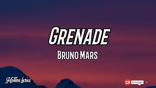 Bruno Mars – Grenade  Lyrics  🎵