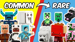 Common vs Rare LEGO Minecraft Minifigures... (part 2)