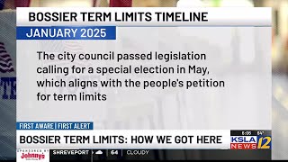 Bossier term limits: How we got here