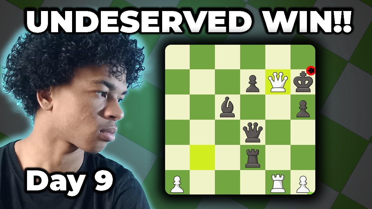 Day 9: Road To 1500 Chess ELO | From Dead Lost To M1!!