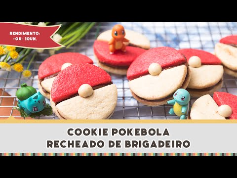 Cookie Pokebola Recheado - Receitas de Minuto EXPRESS #215