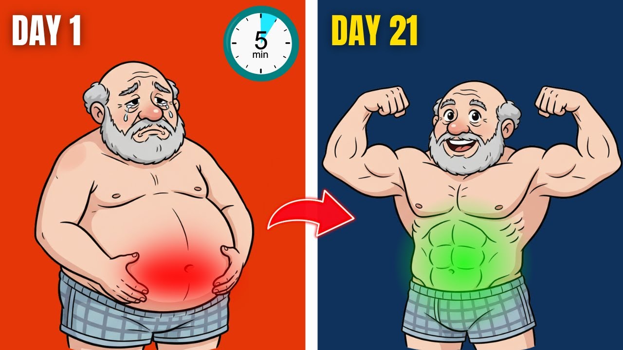 5 Minute Full Body Chair-Free Exercises for Seniors