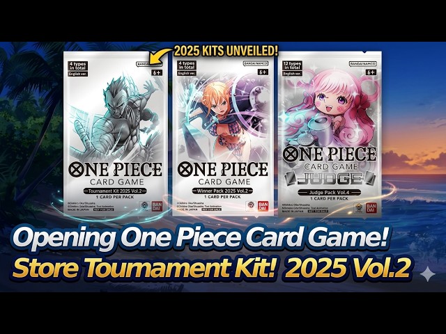 one piece card game tournament kit vol. 2 STANDARD BATTLE PACK Vol.2 Perfect for collectors and players to expand their decks with rare cards! Tournament Pack 2025 Vol. 2
