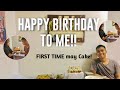 Happy bornday first time mag ka cakemabutin tv
