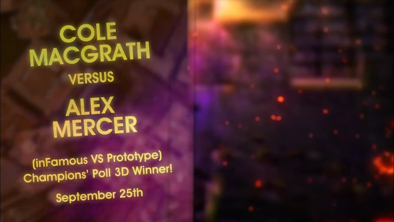COLE MACGRATH VS ALEX MERCER - DEATHBATTLE! NEXT TIME