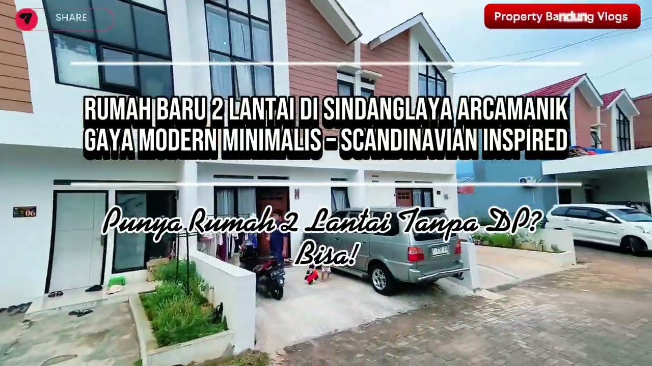 RUMAH 2 LANTAI TANPA DP DI SINDANGLAYA ARCAMANIK! SELANGKAH KE JL. PROVINSI 🔥#propertybandungvlogs 