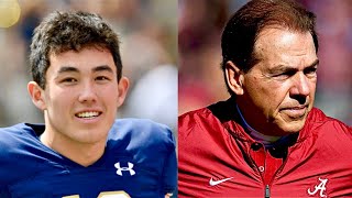 Nick Saban REVEALS why he added QB Tyler Buchner