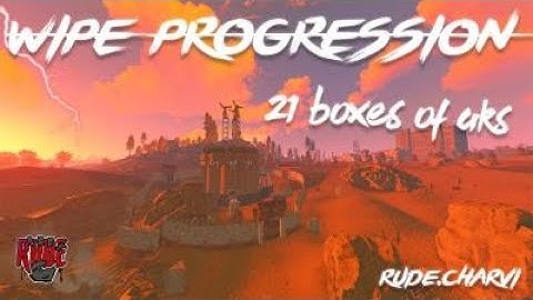 RUST ZERG WIPE PROGRESSION // .rude // OFFICIAL AKS RECORD 21 BOXES ON EU/NA VITAL MAIN