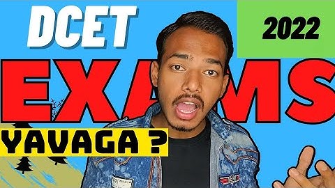 WHEN IS DCET 2022 EXAM DATE ? | UNIQUE GLOBAL NETWORK