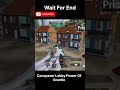 Conqueror’s Wrath: God Enters the BGMI Lobby #bgmi #pubgmobile #shortvideo #trendingshorts #gaming