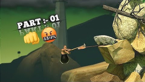 Climbing Chaos Begins! | Getting Over It (Part 1) #video #gettingoverit #gameplay #viralvideo
