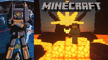 マインクラフト ２４０ブロック巨大ロボット マイクラで実寸大ガンバスター建築 序章1 11 建築 Mp3