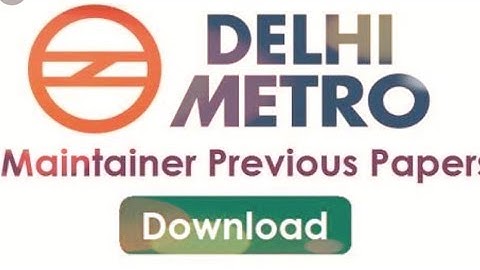 DMRC ka previous year question