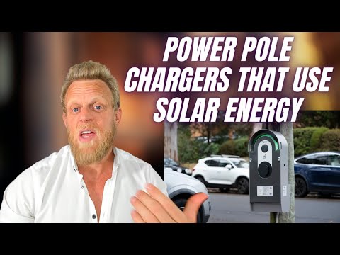 Power pole chargers for EV owners with no garage solve charging worries
