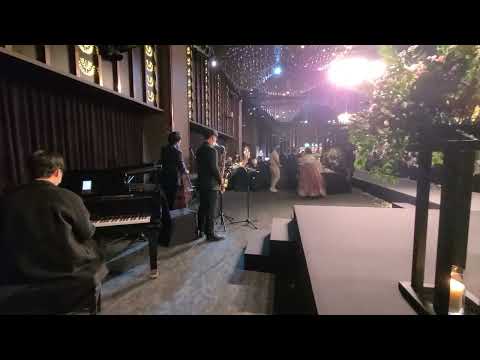 반얀트리호텔 크리스탈볼룸 웨딩연주 Dream a little dream of me 재즈4중주 결혼식연주
