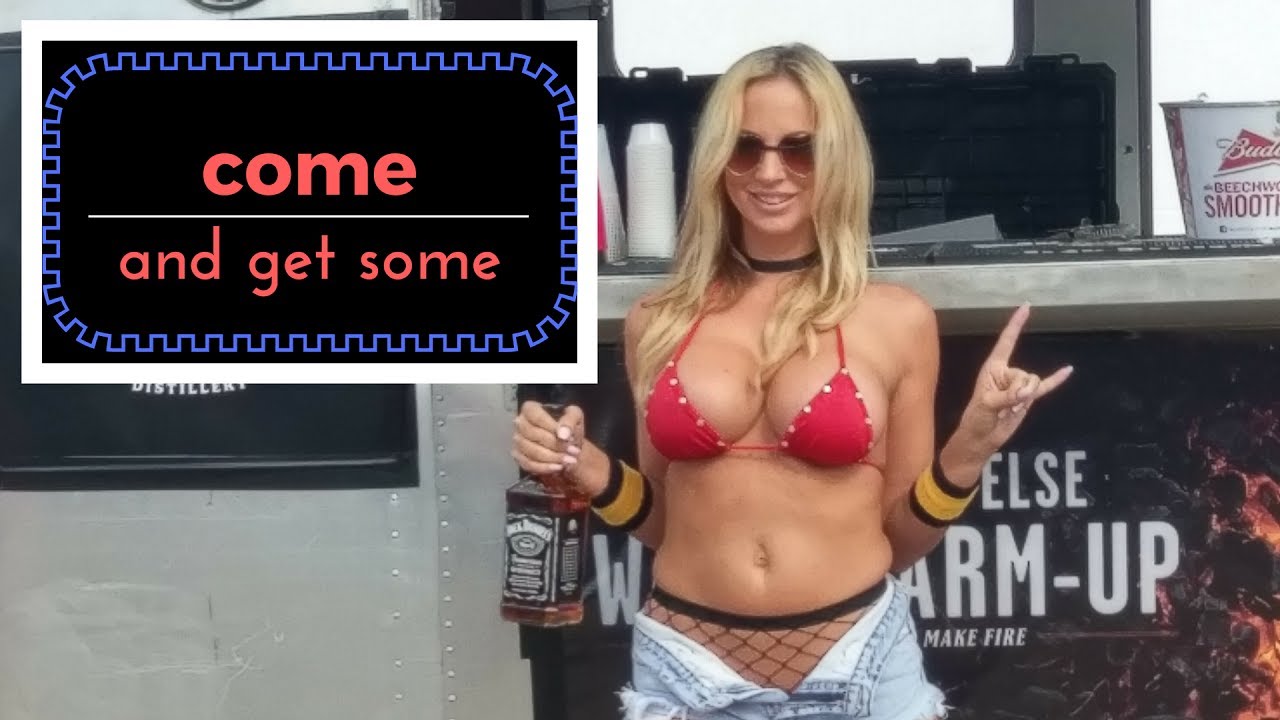 First day of bike week 2017 YouTube