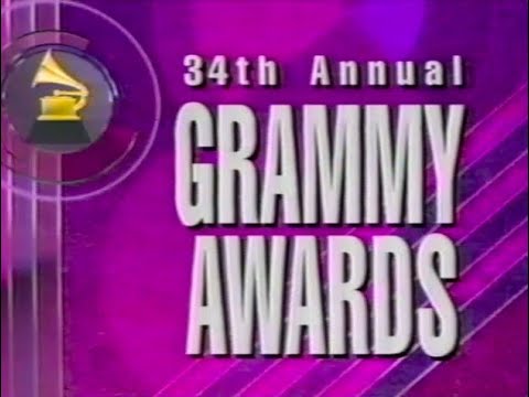 34th Annual Grammy Awards Excerpts Incomplete | Broadcast TV Edit | VHS Format