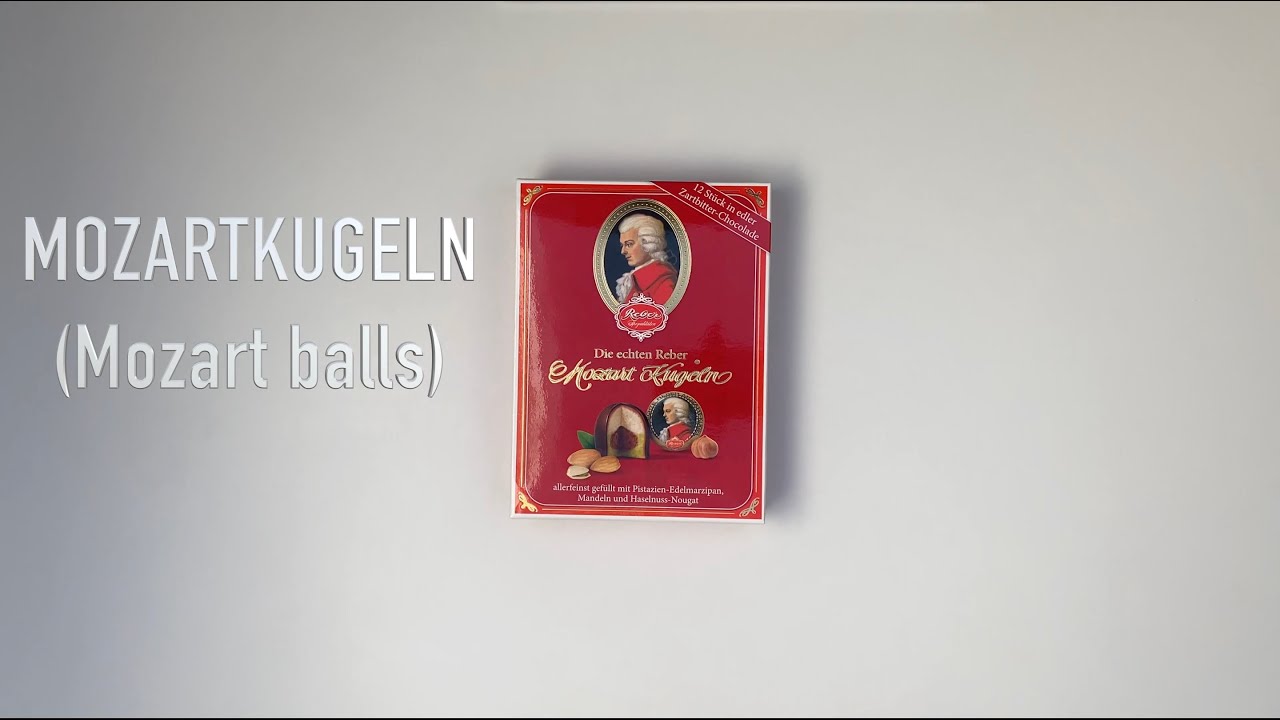 Unboxing Mozart balls (not those) a.k.a. Mozartkugeln YouTube