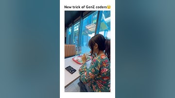Subscribe for more coding tips⬆️New trick of GenZ coders🫣#trending #coding #engineering #python