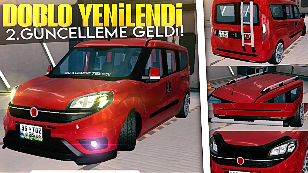 DOBLO YENİLENDİ! EFSANE ÖZELLİKLER! 2.GÜNCELLEME GELDİ! | Car Parking Multiplayer