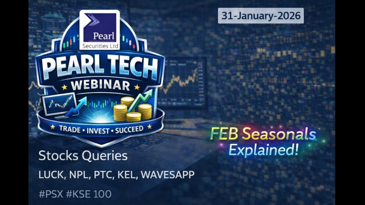 Pearl Tech: KSE-100: February Seasonals + Major Rejection! | Will Supports Hold? | 